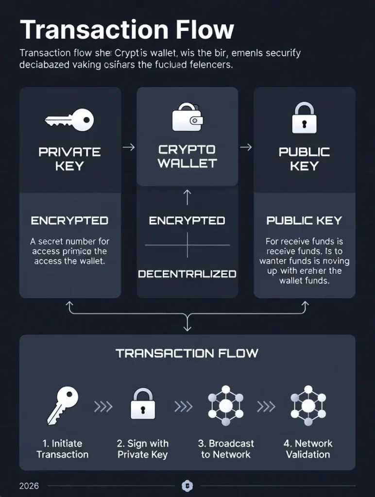 crypto wallet infographic