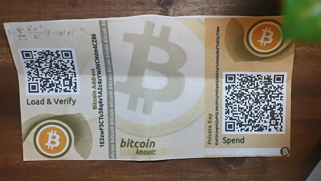 Paper Wallets